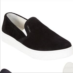 Prada slip on sneakers